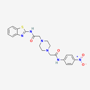 Chemical structure of OMS14