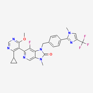 Chemical structure of USP1-IN-7