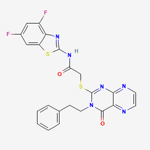 Chemical structure of EGFR-TK-IN-4