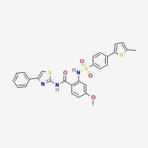 Chemical structure of LLK203