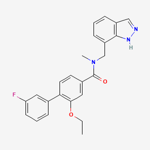 Chemical structure of BAL-0028