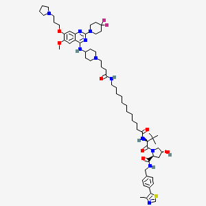 Chemical structure of MS8709