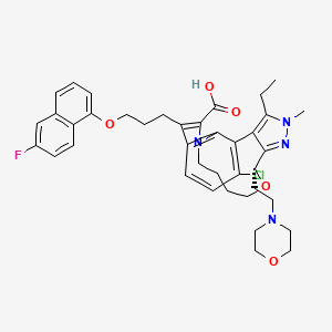 Chemical structure of BRD-810