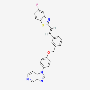 Chemical structure of CP-96021