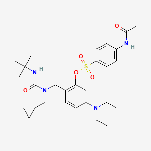 Chemical structure of F44-A13
