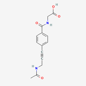 Chemical structure of AACA