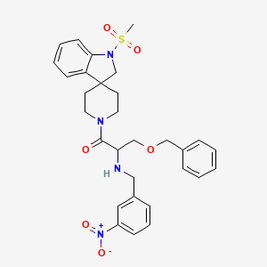 Chemical structure of TGF-β1/Smad3-IN-1