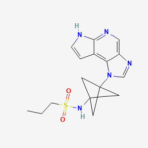 Chemical structure of Zemprocitinib