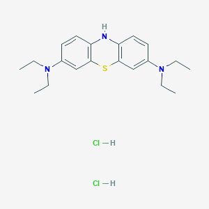 Chemical structure of LETC