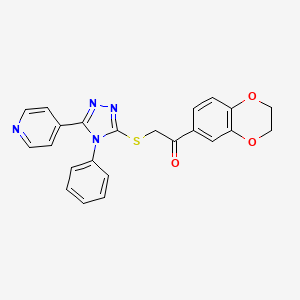 Chemical structure of Antiparasitic agent-23