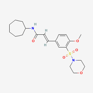 Chemical structure of MicroRNA modulator-1