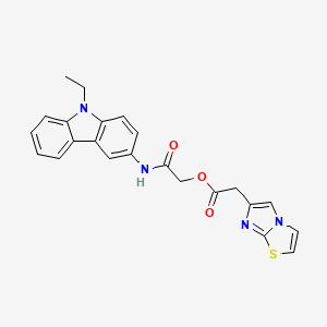 Chemical structure of MicroRNA modulator-2