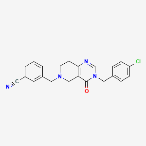 Chemical structure of Anticancer agent 230