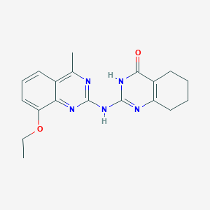 Chemical structure of Antiviral agent 56