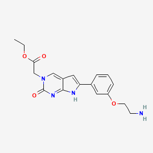 Chemical structure of PhpC