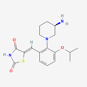 Chemical structure of AZD1897