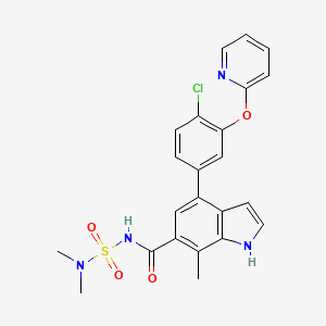 Chemical structure of CAM2602