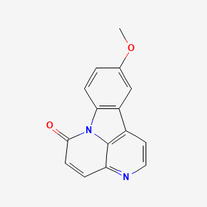 Chemical structure of 10-Methoxy-canthin-6-one