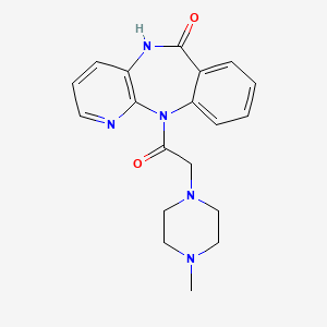 Chemical structure of Pirenzepine