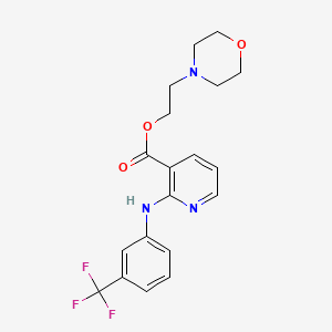 Chemical structure of Morniflumate