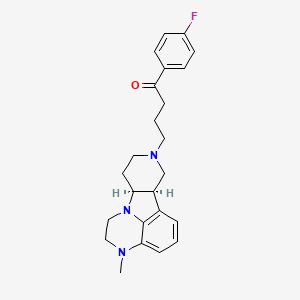 Chemical structure of Lumateperone