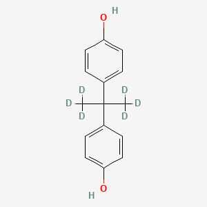 Chemical structure of Bisphenol A-d6