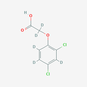 Chemical structure of 2,4-D-d5