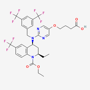 Chemical structure of Obicetrapib