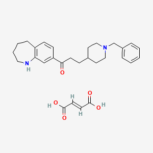 Chemical structure of Zanapezil