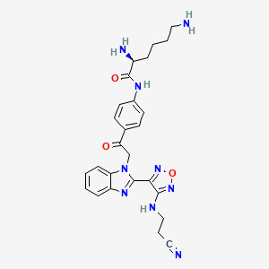 Chemical structure of Lisavanbulin