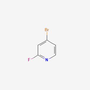 Chemical structure of 4-Bromo-2-fluoropyridine