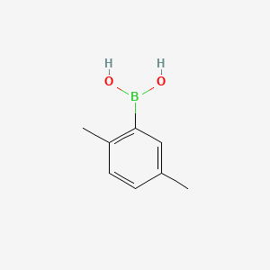Chemical structure of 2,5-Dimethylphenylboronic acid