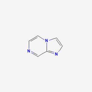 Chemical structure of Imidazo[1,2-a]pyrazine
