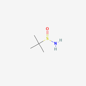 Chemical structure of Tert-Butanesulfinamide