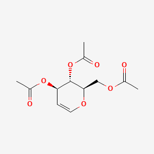 Chemical structure of Tri-O-acetyl-D-glucal