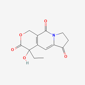 Chemical structure of (rac)-Exatecan Intermediate 1