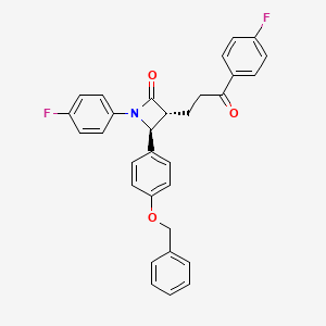 Chemical structure of Cholesterol absorption inhibitor 1