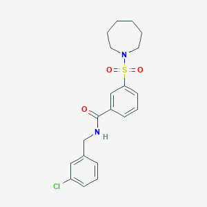 Chemical structure of WAY-354574