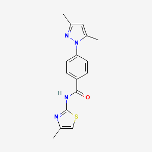Chemical structure of WAY-329600