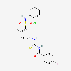 Chemical structure of WAY-381644
