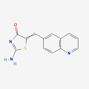 Chemical structure of PI3K-IN-46