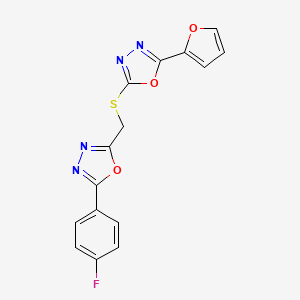 Chemical structure of Tuberculosis inhibitor 12