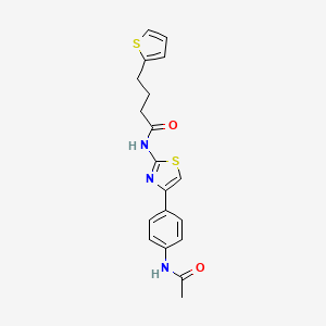 Chemical structure of WAY-639299