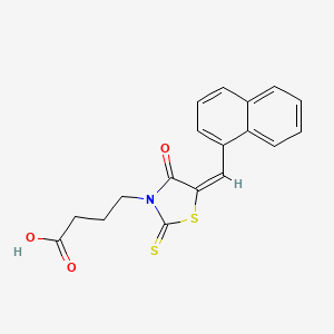 Chemical structure of Pin1 modulator 1