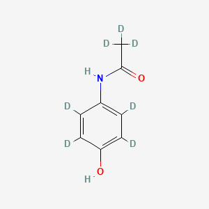 Chemical structure of Acetaminophen-d7