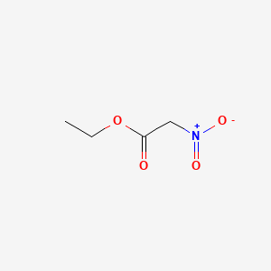 Chemical structure of Ethyl nitroacetate