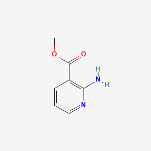 Chemical structure of Methyl 2-aminonicotinate