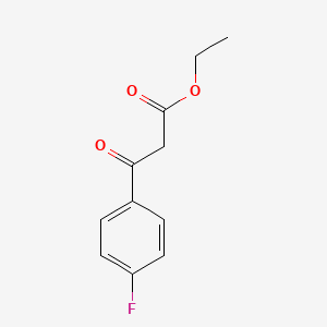 Chemical structure of Ethyl 3-(4-fluorophenyl)-3-oxopropanoate