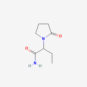 Chemical structure of Etiracetam