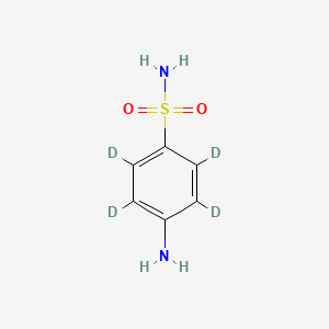Chemical structure of Ergaseptine-d4